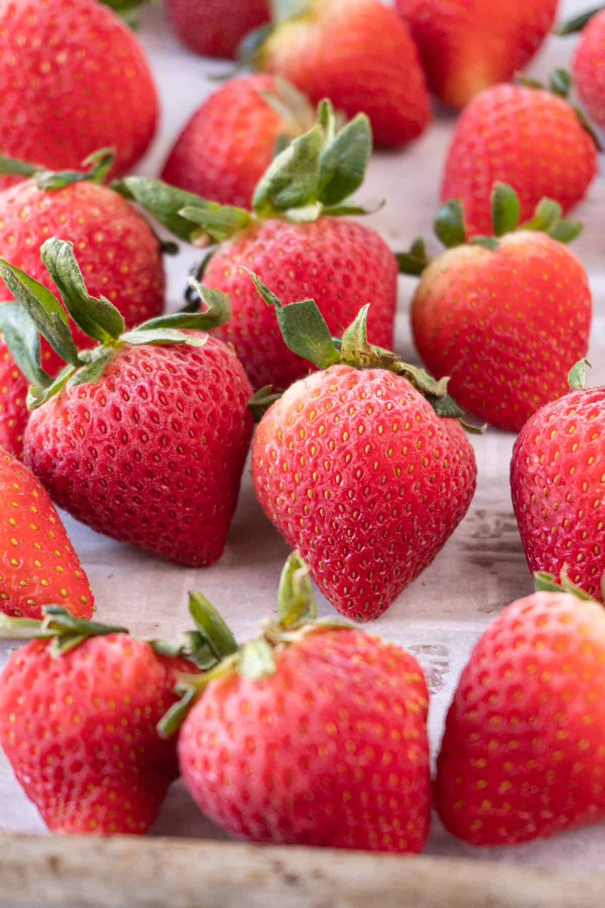 frozen strawberries