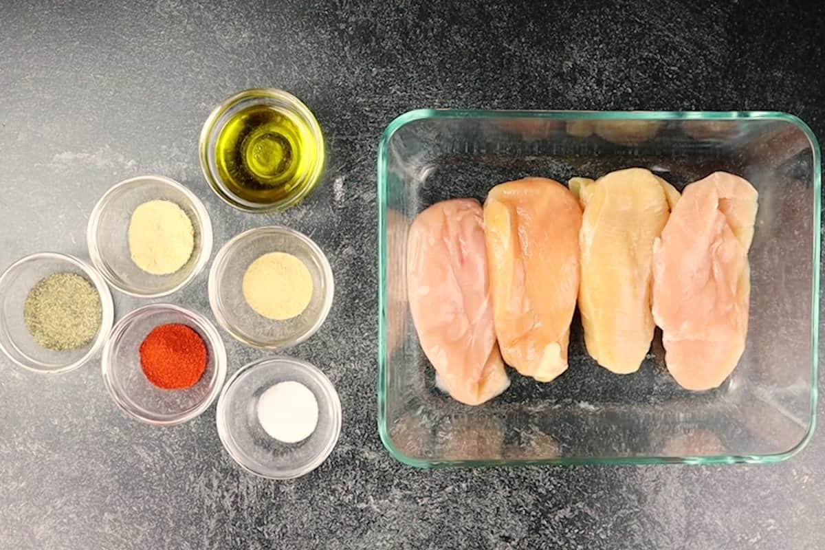 smoked chicken breast ingredients