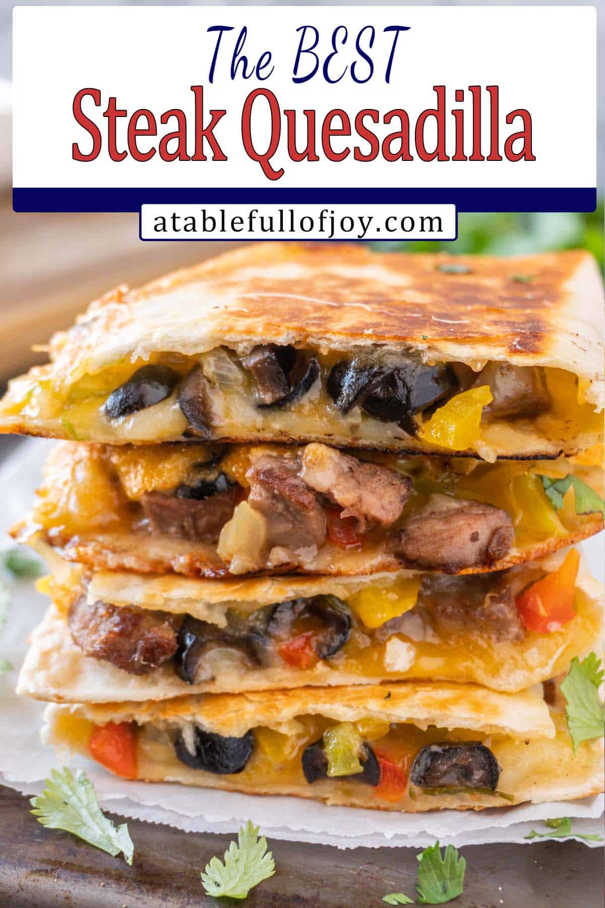 steak quesadilla pinterest pin