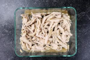 shredded chicken