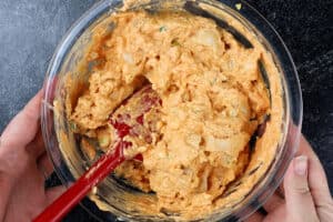 dip mixture mixed