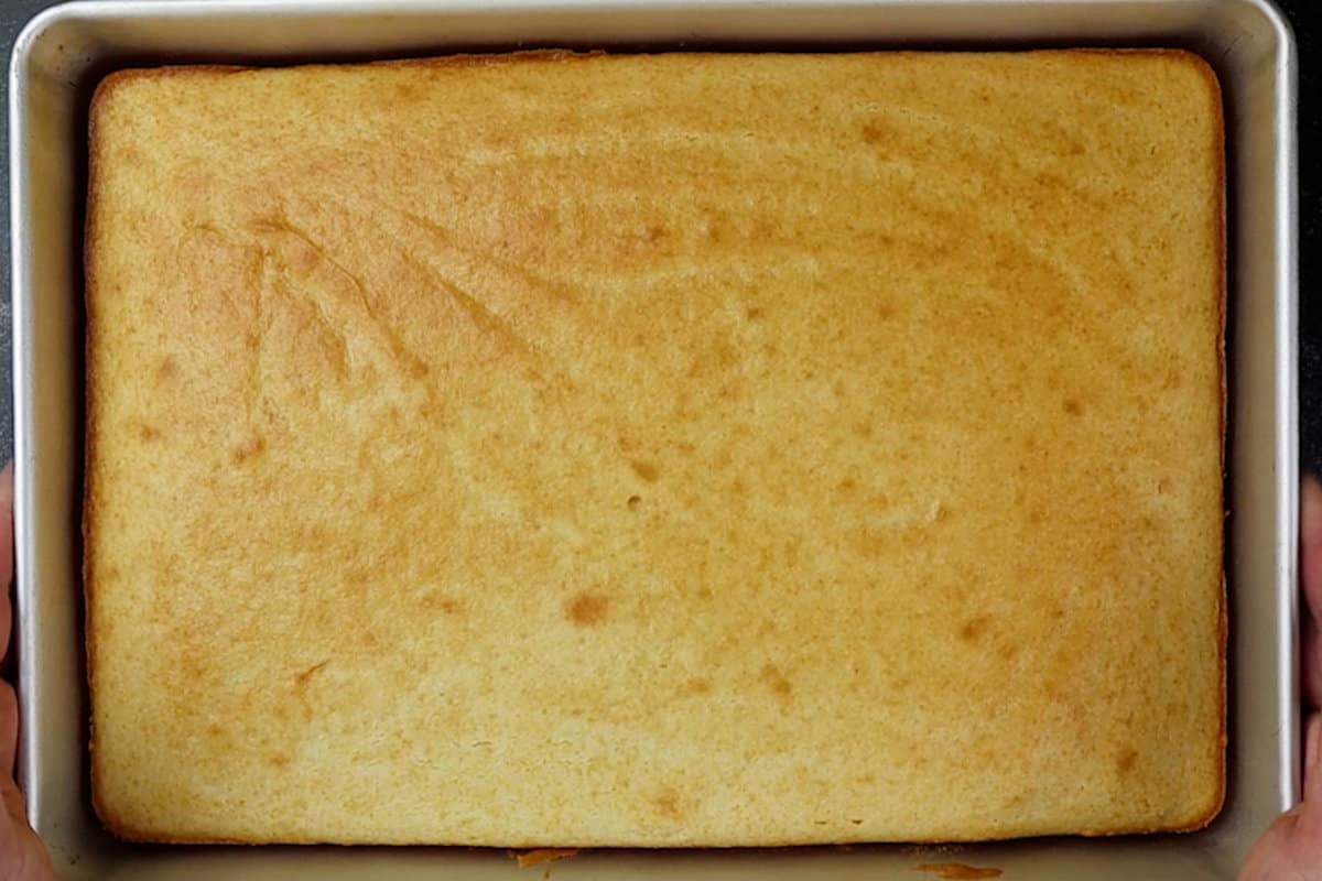 baked cake