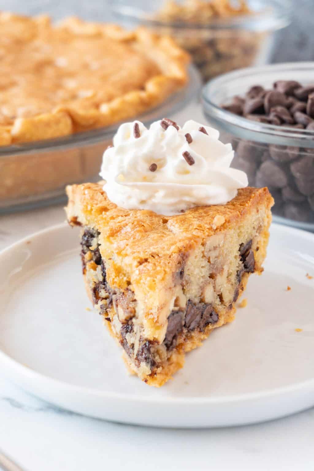 The BEST Toll House Pie Super Easy to Make!