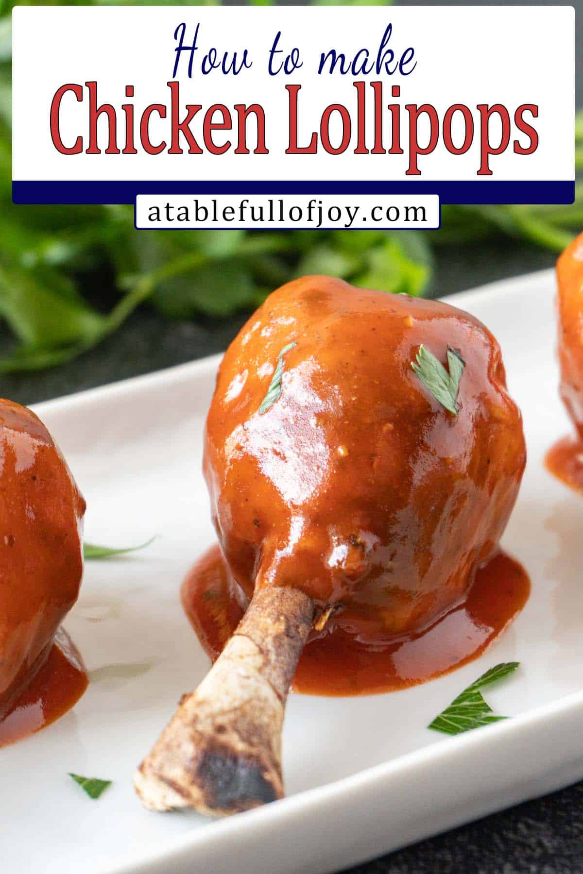 chicken lollipop pinterest pin