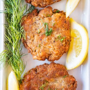 old fashioned salmon patties featured image