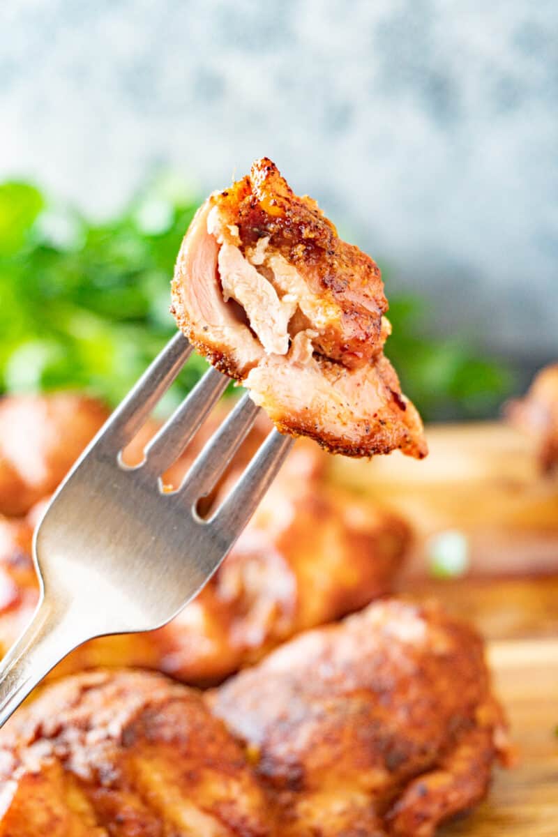 The BEST Smoked Chicken Thighs Bonein or Boneless!