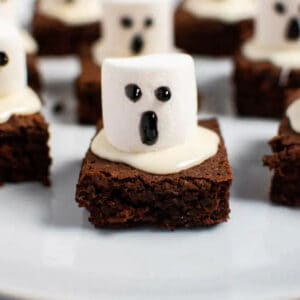 halloween brownies featured image