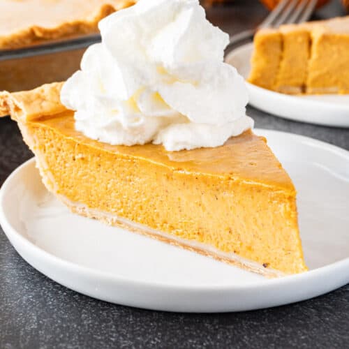 pumpkin pie with sweetened condensed milk featured image
