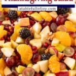 thanksgiving fruit salad pinterest pin