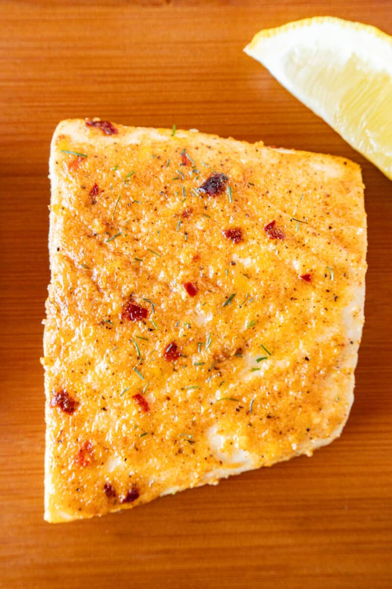 Dijon Baked Halibut Recipe • A Table Full Of Joy