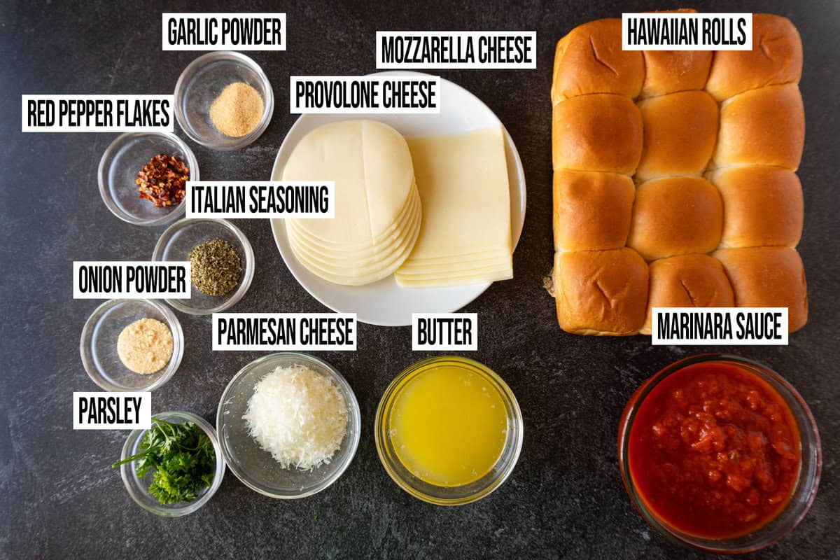 chicken parm sliders ingredients