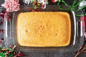 baked cake.
