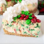 christmas cheesecake featured image
