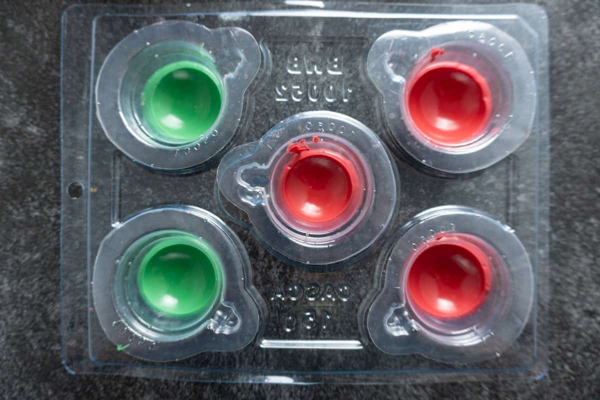 inserts added to molds