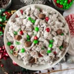Christmas Muddy Buddies Puppy Chow featured image