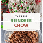 Christmas Muddy Buddies Pinterest Image