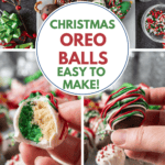 christmas oreo balls pinterest image