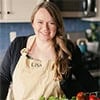 Headshot of Lisa in a kitchen